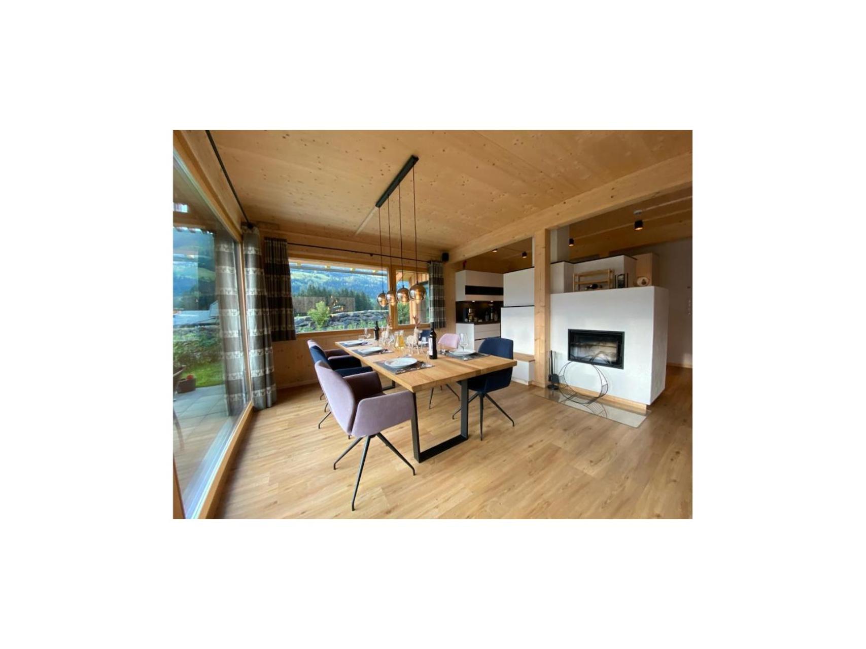 Alpenchalet Alpakablick Sankt Lorenzen ob Murau Bagian luar foto