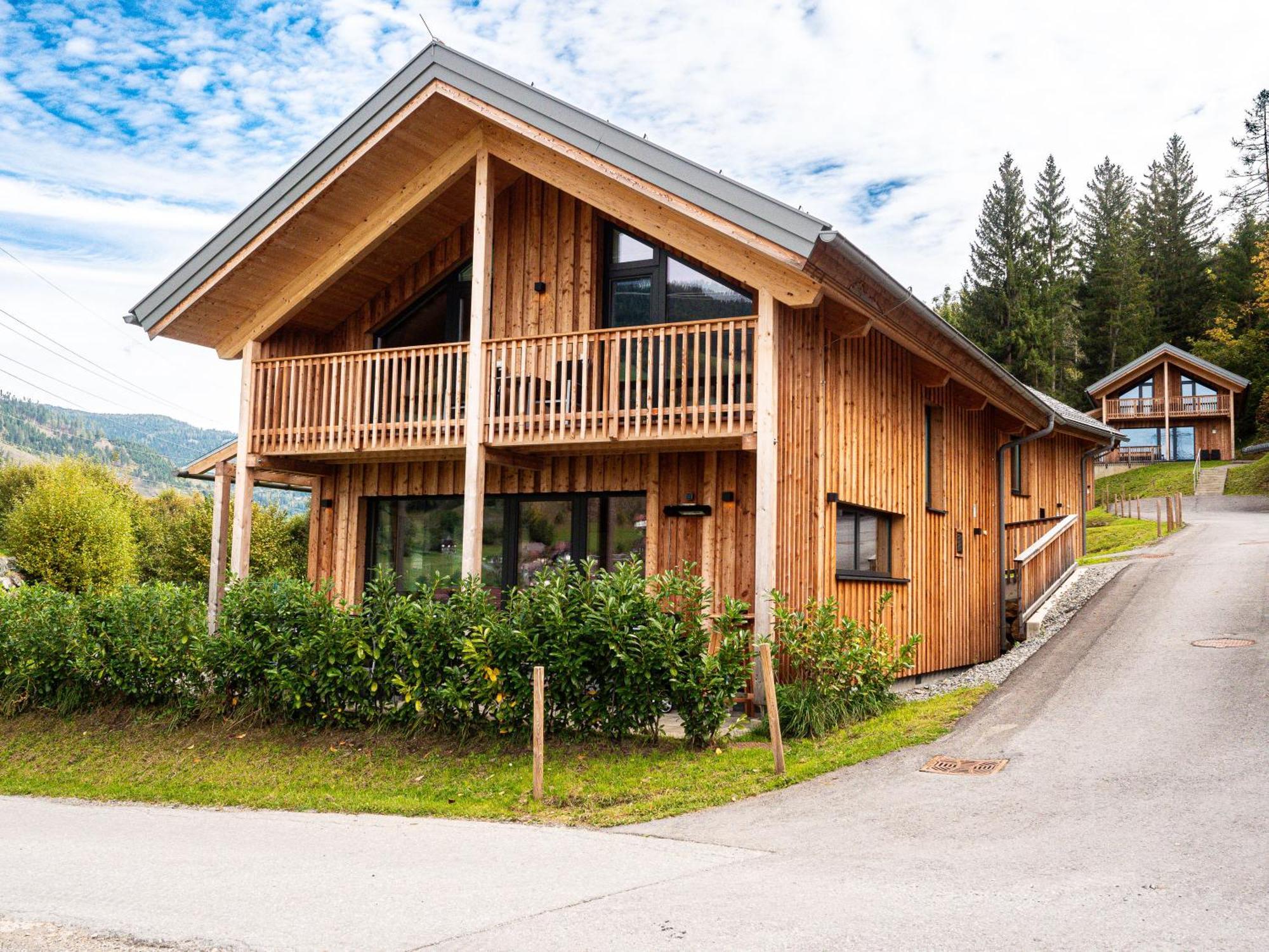Alpenchalet Alpakablick Sankt Lorenzen ob Murau Bagian luar foto