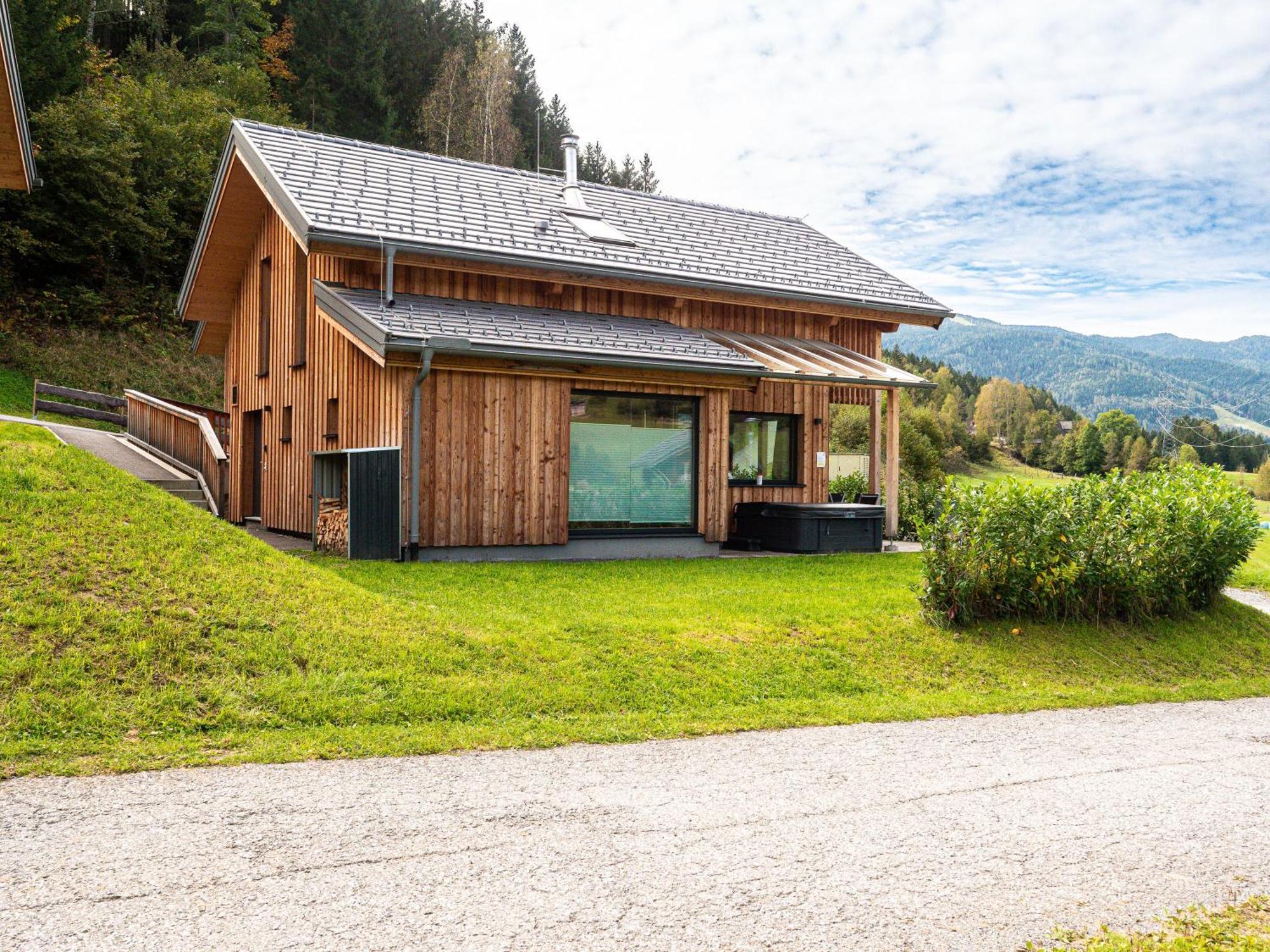 Alpenchalet Alpakablick Sankt Lorenzen ob Murau Bagian luar foto